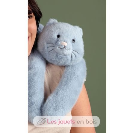 Beschwertes Plüschtier Katze blau 50 cm HO3480 Histoire d'Ours 2