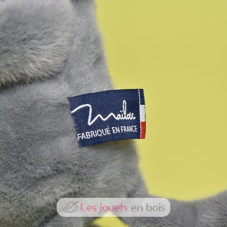 Méloé Katze Plüschtier 37 cm - grau MA0261 Maïlou Tradition 3