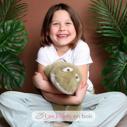 Grünes Krokodil-Plüschtier 50 cm HO3396 Histoire d'Ours 5