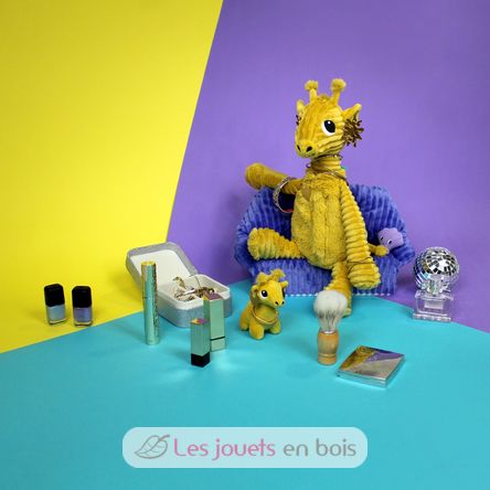 Giraffe-Mutter Plüsch und ihr Baby DE76230 Les Déglingos 3