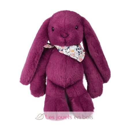 Pflaum Fleurette-Kaninchen-Plüsch 35 cm DC4705 Doudou et Compagnie 3