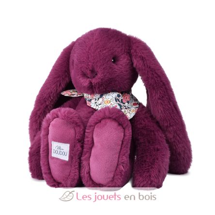Pflaum Fleurette-Kaninchen-Plüsch 35 cm DC4705 Doudou et Compagnie 1