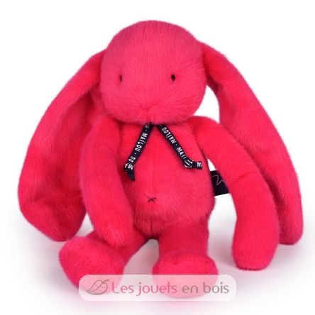 Méloé Hase Plüschtier 37 cm - Fuchsienrose MA0330 Maïlou Tradition 2