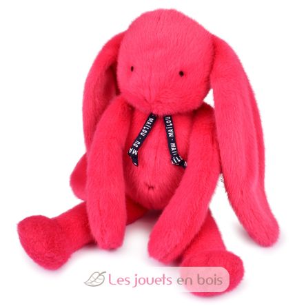 Méloé Hase Plüschtier 37 cm - Fuchsienrose MA0330 Maïlou Tradition 1