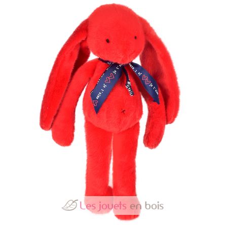 Méloé Hase Plüschtier 37 cm - Leidenschaftsrot MA0239 Maïlou Tradition 4