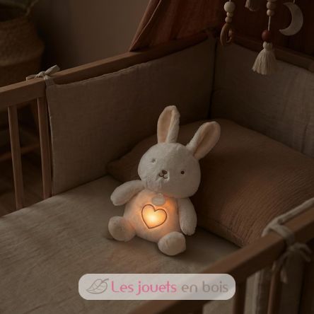 Plüschkaninchen mit Atemeffekt DC4685 Doudou et Compagnie 5