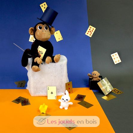 Affe-Mutter Plüsch und ihr Baby DE76240 Les Déglingos 3