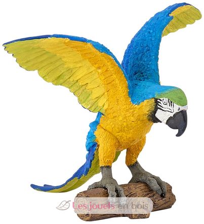 Blaue Ara-Papageienfigur PA50235 Papo 1
