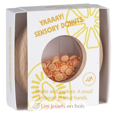 Sensorischer Donut Orangen PB85762 Petit Boum 2