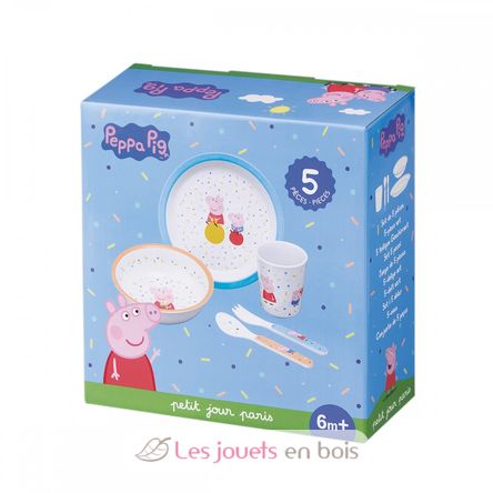 5-teilige Geschirrset Peppa Pig PJ-PI701T Petit Jour 2