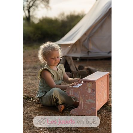 Holzklavier rosa Safari Friends LD7477 Little Dutch 4