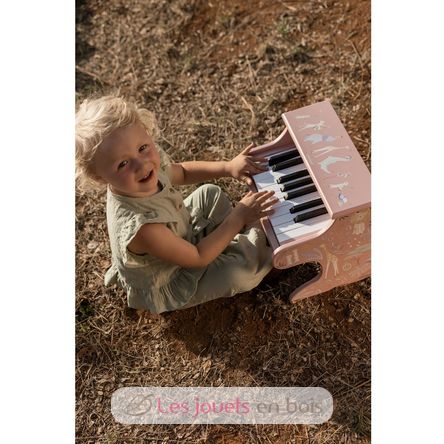 Holzklavier rosa Safari Friends LD7477 Little Dutch 5