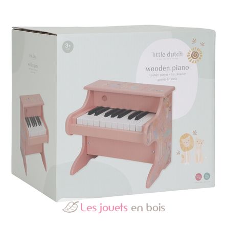 Holzklavier rosa Safari Friends LD7477 Little Dutch 6