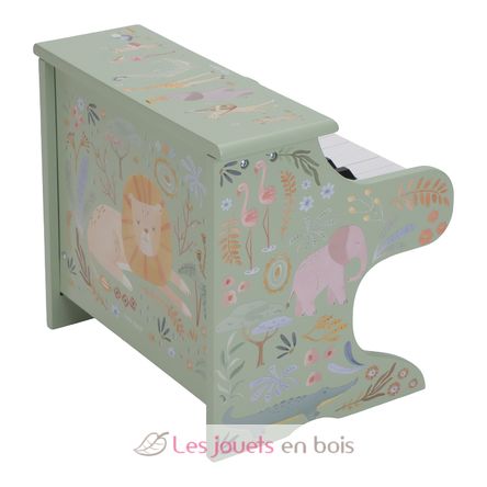 Holzklavier grün Safari Friends LD7476 Little Dutch 2