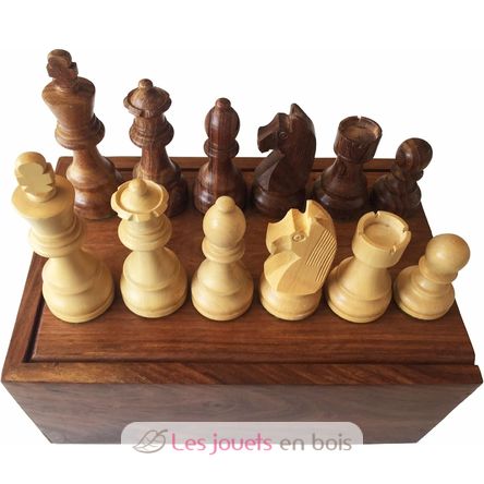 Klassische Schachfiguren König 95 mm WJ-EPCL95S Wilson Jeux 2
