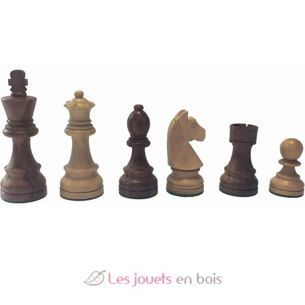 Klassische Schachfiguren König 95 mm WJ-EPCL95S Wilson Jeux 1