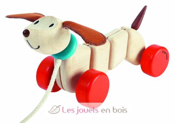 Teck der kleine Hund aus holz PT5101 Plan Toys 3