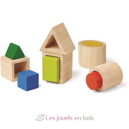 Geometrische Formen zum Nisten PT5391 Plan Toys 2