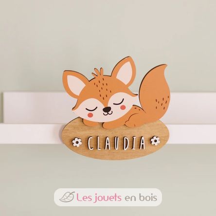 Personalisiertes Wandschild Fuchs VI-PLP01 Vintiun 2