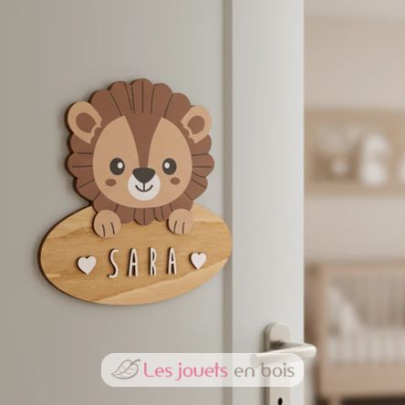 Personalisiertes Wandschild Löwe VI-PLP06 Vintiun 2