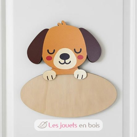 Personalisiertes Wandschild Hund VI-PLP19 Vintiun 4