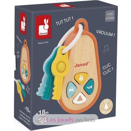 Klangschlüsselanhänger J05320 Janod 5