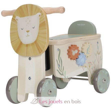Laufwagen Löwe aus Holz LD7481 Little Dutch 4
