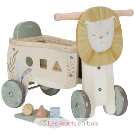 Laufwagen Löwe aus Holz LD7481 Little Dutch 8