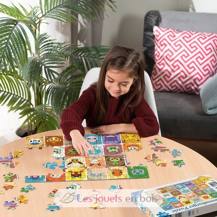 Puzzle Pokemon Gesichter 100 Teile XXL RAV12004320 Ravensburger 4