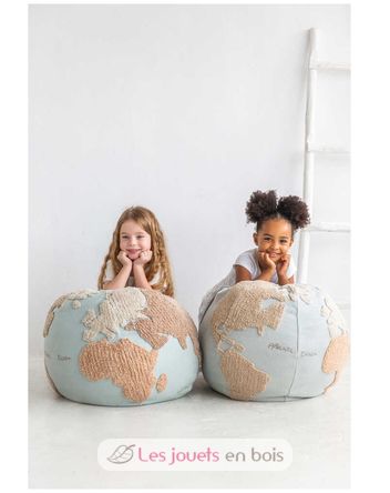 Hocker World Map LC-P-WMAP Lorena Canals 6