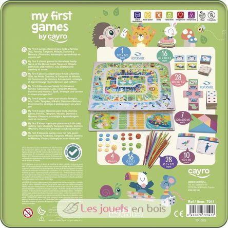 Meine ersten Brettspiele CA7041 Cayro 5