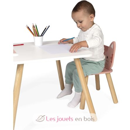 Kinderstuhl im Katze-Design J09659 Janod 3