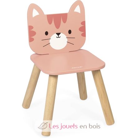 Kinderstuhl im Katze-Design J09659 Janod 1