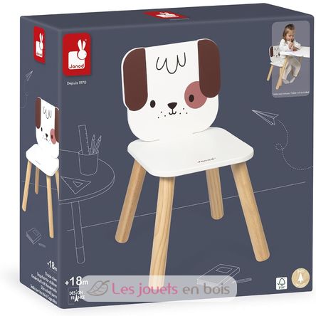 Kinderstuhl im Hunde-Design J09658 Janod 4