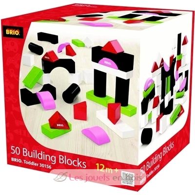 Holzbauklötze Bunt BR30156-1783 Brio 2