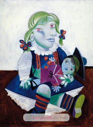 Maya mit Puppe PICASSO W0601-1848 Puzzle Michele Wilson 2