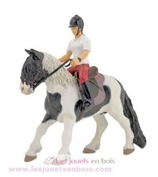 Ponyfigur mit Sattel PA51117-2916 Papo 2