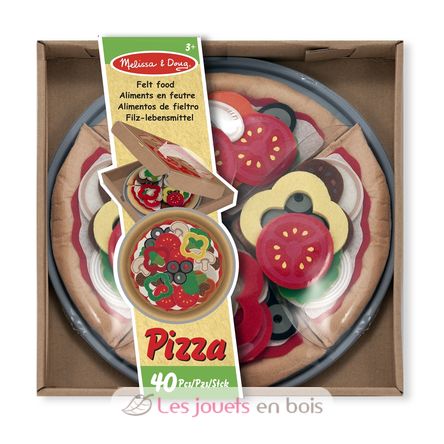 Felt Essen Pizza-Set M&D13974-4028 Melissa & Doug 2