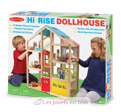 Hallo Holzhaus -Puppenhaus M&D12462-4083 Melissa & Doug 2