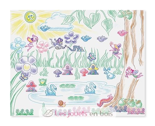Stempel zum Thema Märchen Gärten M&D12424-3918 Melissa & Doug 3
