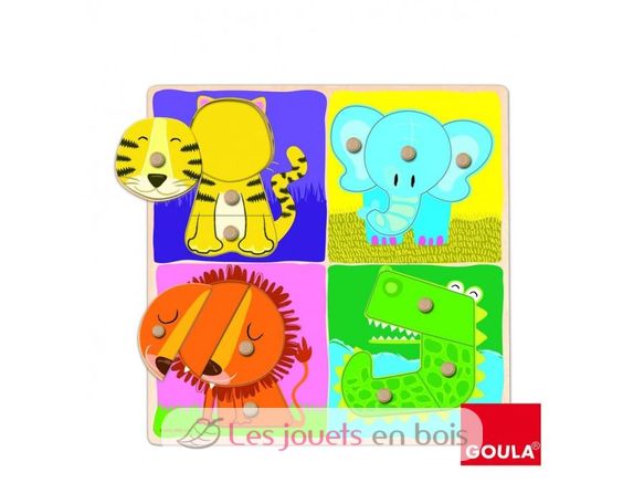 Puzzle Dschungeltiere GO53111-4930 Goula 4