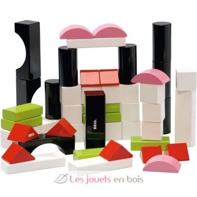 Holzbauklötze Bunt BR30156-1783 Brio 1