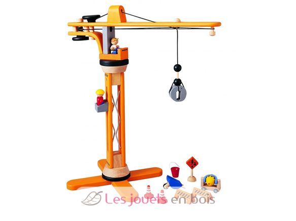 Baukran Set ASA1020-2116 Plan Toys 1