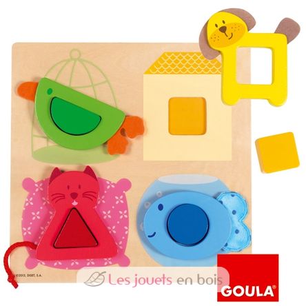 Farbe Puzzle Montage GO53128-4037 Goula 1