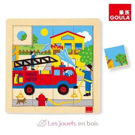 Puzzle Feuerwehr GO53073-4043 Goula 1