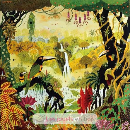 Toucan Wasserfall Alain THOMAS A850-80-4061 Puzzle Michele Wilson 1