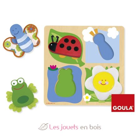 Puzzle-Kampagne Materialien und Formen GO53012-4928 Goula 1