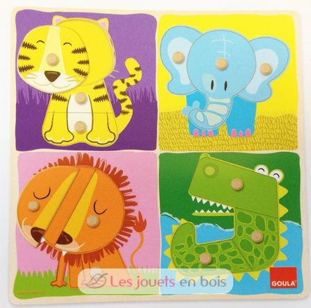 Puzzle Dschungeltiere GO53111-4930 Goula 1