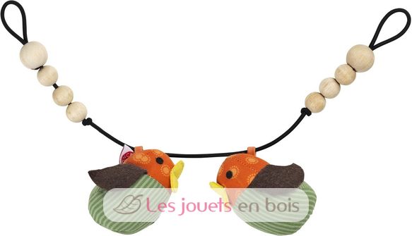 Kinderwagenkette Astrid Orange F&F1501-3122-5236 Franck & Fischer 1