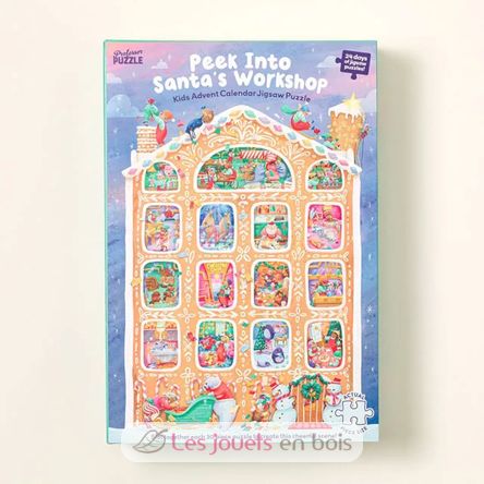 Adventskalender Weihnachtsmanns Werkstatt PP-12411 Professor Puzzle 4